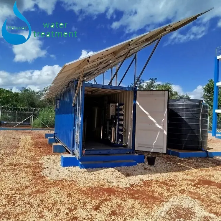 Unidad de desalinización solar Guía de la unidad de ósmosis inversa RO